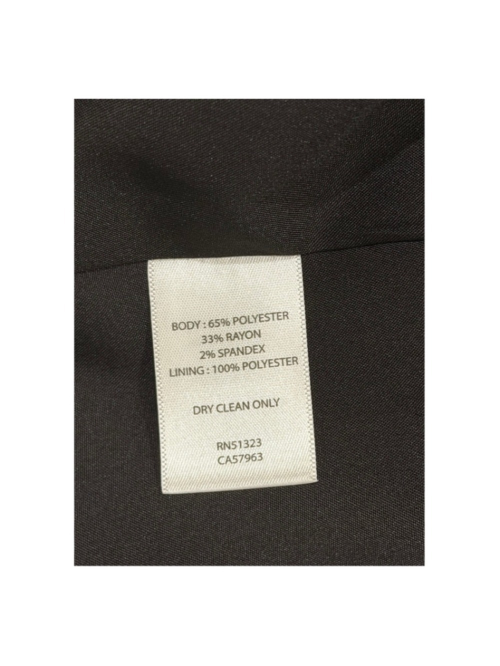 Halogen Black & White Contrast Trim Blazer, Size L - Picture 6 of 7